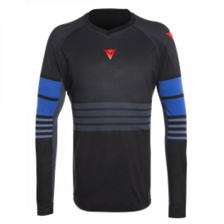 DAINESE Bikeshirt HG Jersey 1 Blackiris-Blueaster