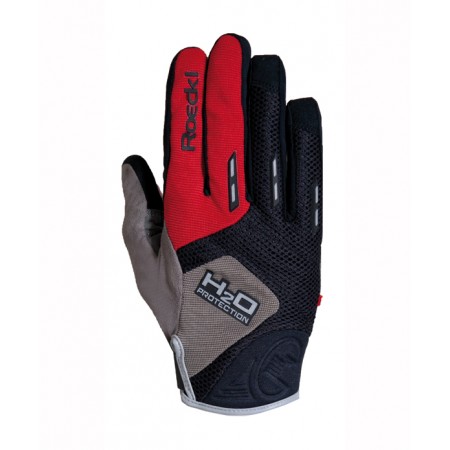 ROECKL Handschuh Moro Schwarz-Rot