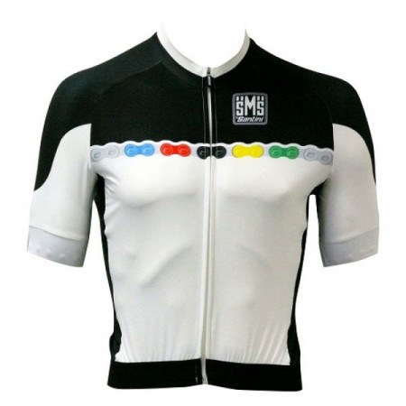 SANTINI Chain Rainbow Jersey