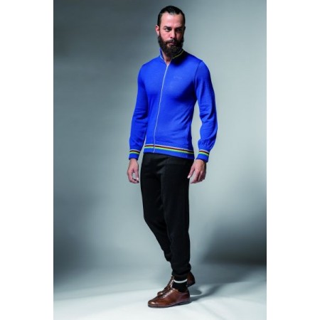 De Marchi IRIDE Wolljacke blau