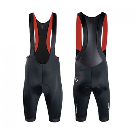 NALINI Athens2004 Trägerhose schwarz-rot