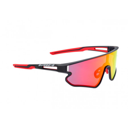SWISSEYE Hurricane Sportbrille 13001 blackmatt-red