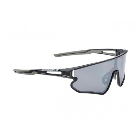 SWISSEYE Hurricane Sportbrille 13004 blackshiny-smoke