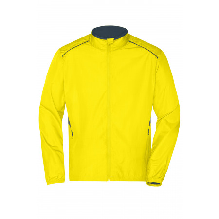 Windjacke JN leicht in Signal-yellow