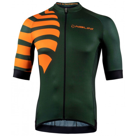 NALINI BAS Stripes Jersey militarygreen-orange