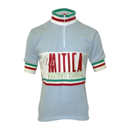 Wool Jersey La Mitica - hellblau