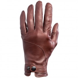De Marchi Classic Lederhandschuh lang BRAUN