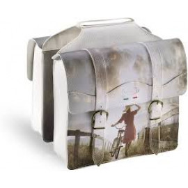 Gepäckträgertasche -Doppelpacktasche Horizon Borsa Vintage