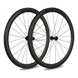 Laufradsatz VELTEC Speed 4.5 CARBON für klassische Felgenbremse  - Dekor schwarz